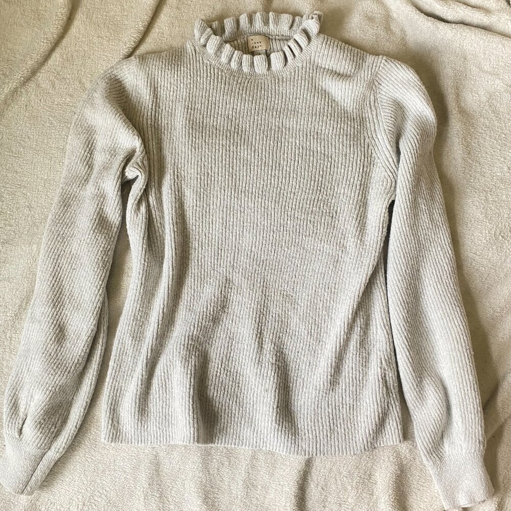A New Day women's soft gray sweater